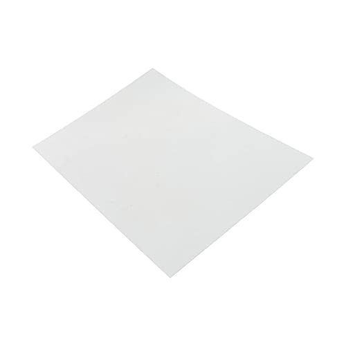 HFS (R) Crystal Clear Binding Covers Presentation Covers 100 Pack Letter Size Plastic Covers for Paper, Clear Report Covers, Compatible with Binding Machines (7 Mil)