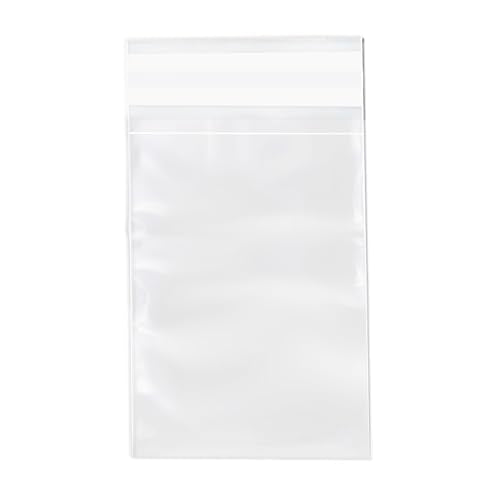 9" X 12" Self Sealing Cellophane Bags (200 Pack) - Clear Cookie Bags With Seal for Baked Goods Packaging, Cookie Wrappers, Bakery Packaging, Bake Sale, Candy, Treats, Goodies, Gifts, Party Favors