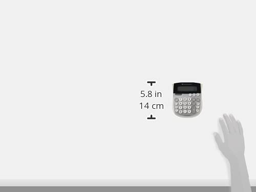 Texas Instruments TI1795SV Solar Office Calculator, Silver, 1 Pack