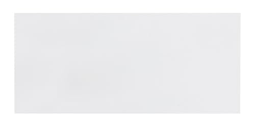 Quality Park Envelopes, #10, 4-1/8 x 9-1/2 Inches, Gummed Flap, 24 lb White Paper, Side Seams, Printer Compatible, 500 Count - Ideal for Home and Business Use - Envelopes