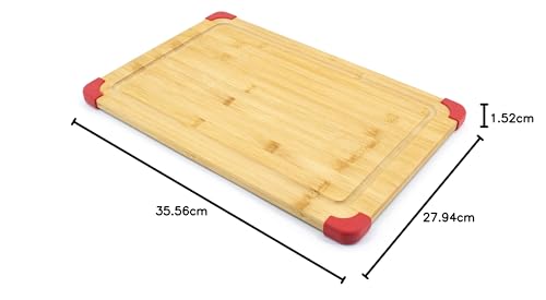 Farberware - Cutting Board, Kitchen Tools (Bamboo, 12 x18)
