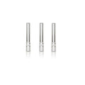 XL Glass Tube Stem Solo Set, 90mm Straight Chemistry Air Drying Tubes, 3-Piece