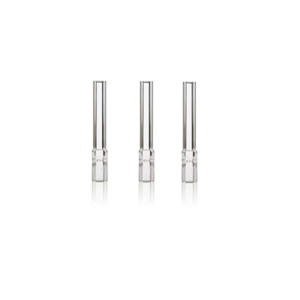 XL Glass Tube Stem Solo Set, 90mm Straight Chemistry Air Drying Tubes, 3-Piece