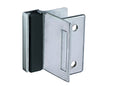Harris Hardware TP5110-I Strike & Keeper Die Cast Zamac Chrome Plated Square Edge Partition with 1-1/4" Partition Thickness