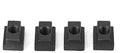 LLDSIMEX 4PC Set T-Slot Nut Black Oxide Finish 1/2-13 Threads Table Slot 5/8