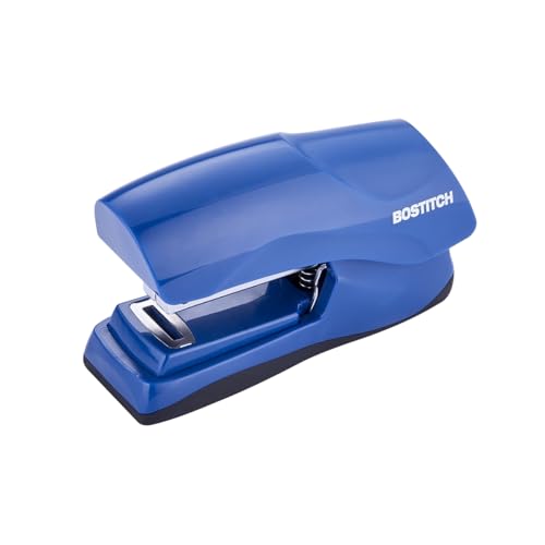 Bostitch Office Heavy Duty 40 Sheet Stapler with 1250 Staples & Claw Remover, Small Stapler Size, Fits into The Palm of Your Hand, Value Pack, Blue (B175-BLUE-VP)