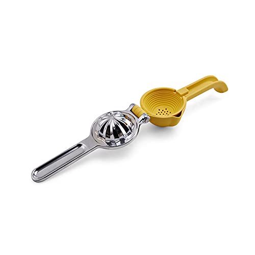 KitchenAid - Aluminium No Mess Citrus Press, Durable and Dishwasher Safe (Yellow)