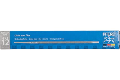 Pferd 17076 Premium Line Chain Saw File, 3/16" Diameter x 8" Length (Pack of 6)