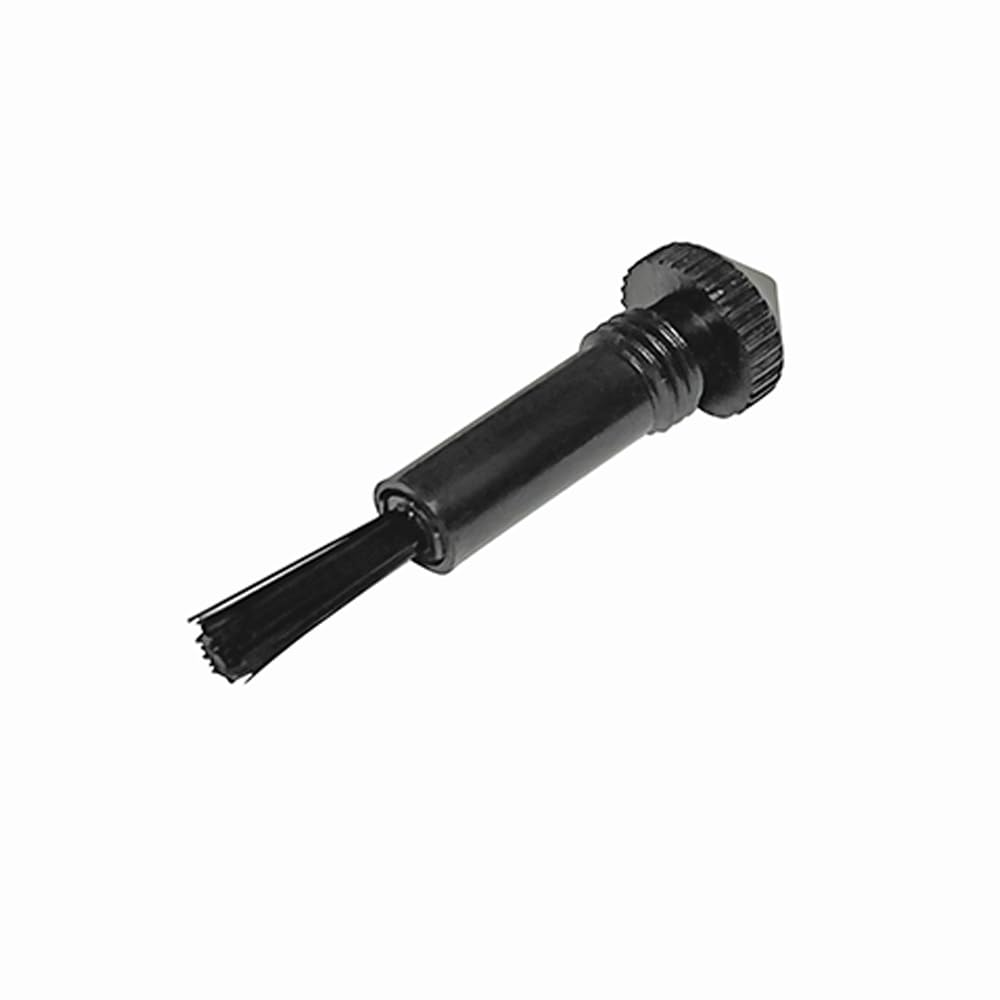 ADC 3694BK Tromner Neurological Reflex Hammer with Built-in Brush, Black and Chrome