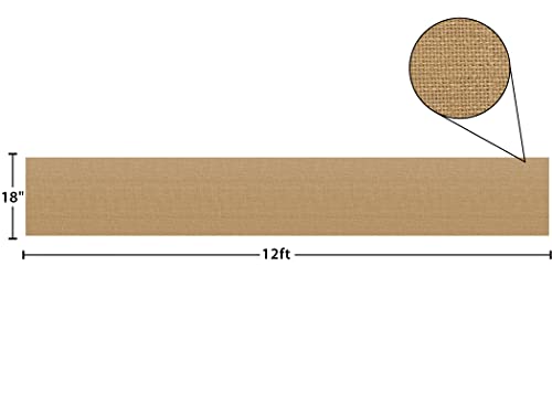 Teacher Created Resources Fun Size Better Than Paper Bulletin Board Roll, 18" x 12', Burlap