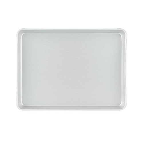 Restaurantware-Met Lux 13 x 9 x 2 Inch Straight-Sided Baking Tin, 1 Rectangular Cake Pan - Oven-Ready, Freezable, Anodized Aluminum Baking Sheet Cake Pan, Greaseproof, for Birthday