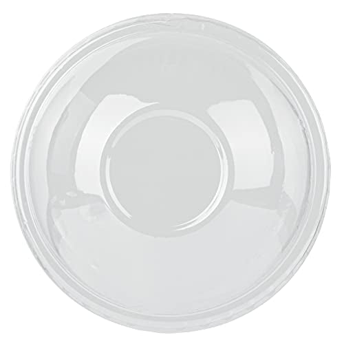 Restaurantware-LIDS ONLY: Dome-Shaped Lids, 50 Transparent Plastic Lids for 5 Ounce Coppetta to Go Cups - Cups Sold Separately, Disposable, Clear Plastic Dessert Cups Lids, for Dessert Takeaways