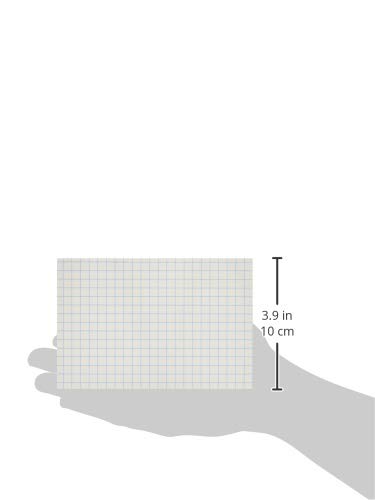 Post-it Super Sticky Notes, 4 in x 6 in, White with Blue Grid, 6 Pads/Pack, 50 Sheets/Pad (660-SSGRID)