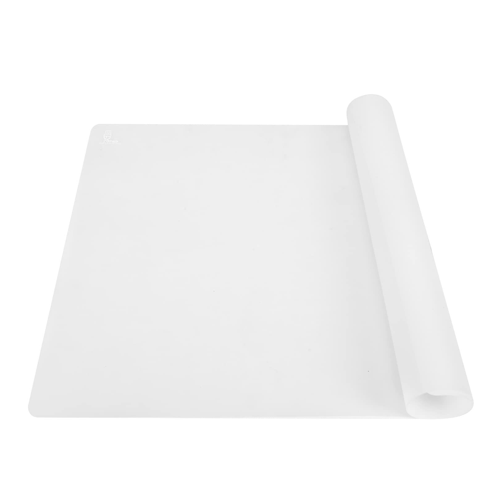 Super Kitchen Extra Large Multipurpose Silicone Nonstick Baking Mat, Pastry Mat, Heat Resistant Nonskid Table Mat, Countertop Protector, 23.4'' by 15.6'' (Clear, 23.4 x 15.6)
