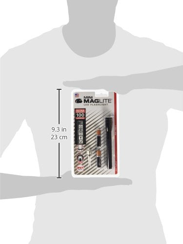Maglite LED 2AAA Mini Flashlight, Black