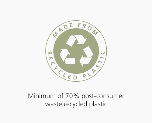 Joseph Joseph IW7 20L/5.2 Gallon Eco Liners Recycled Trash Bags (20 Pack) - Grey