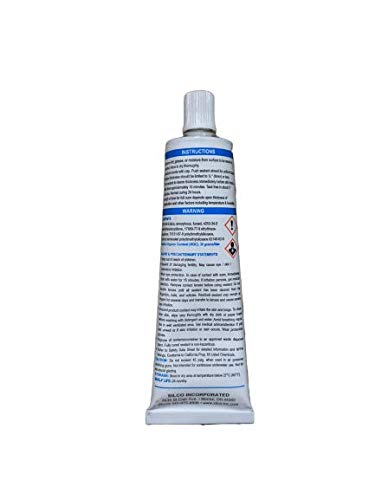 Sil-Bond Food Grade NSF FDA RTV Silicone Sealant Adhesive White 2.8oz