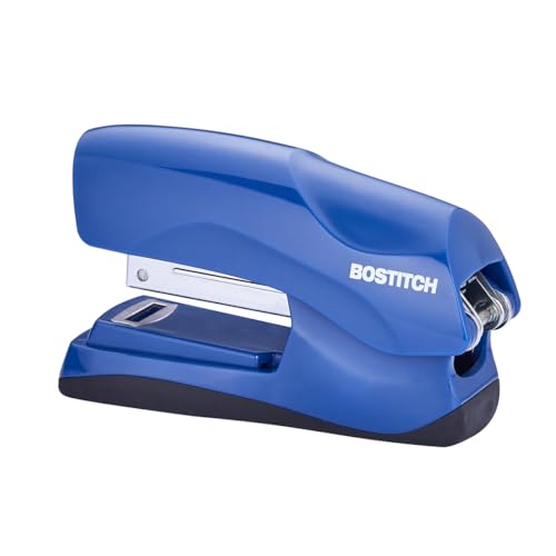 Bostitch Office Heavy Duty 40 Sheet Stapler with 1250 Staples & Claw Remover, Small Stapler Size, Fits into The Palm of Your Hand, Value Pack, Blue (B175-BLUE-VP)
