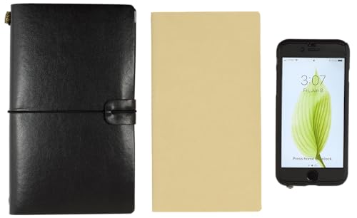 Voyager Notebook - Black (Traveler's Journal, Planner, Notebook)