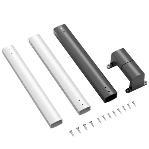 RV Screen Door Handle Adjustable Cross Bar Universal Fit Push Bar Metal and Plastic Durable Construction Crossbar for Travel Trailer Motorhome Camper Accessories