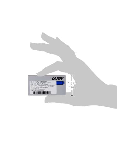 Lamy Fountain Pen Ink Cartridges, Blue Ink, Pack of 20 (LT10BLB)