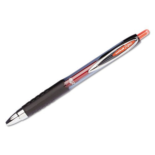 uni-ball 207 Rollerball Gel, Gel Retractable Roller Ball Pen Medium-0.7mm, 12 Pack, Red Ink (33952)