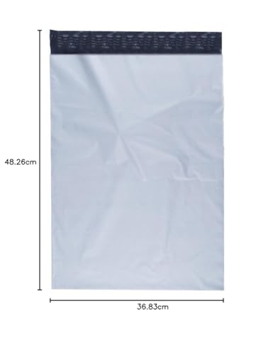 Poly Mailers Shipping Envelopes Bags, 14.5 x 19 - inches, 100 Bags