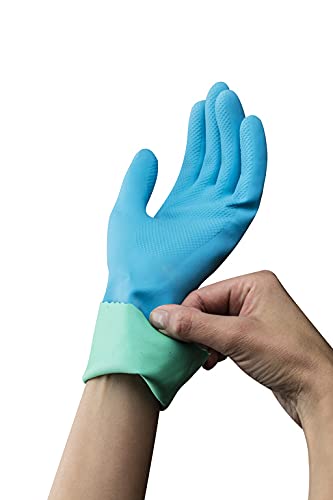 Vileda 1500467 Comfort & Care Rubber Gloves – Perfect Protection and Comfortable for Your Hands