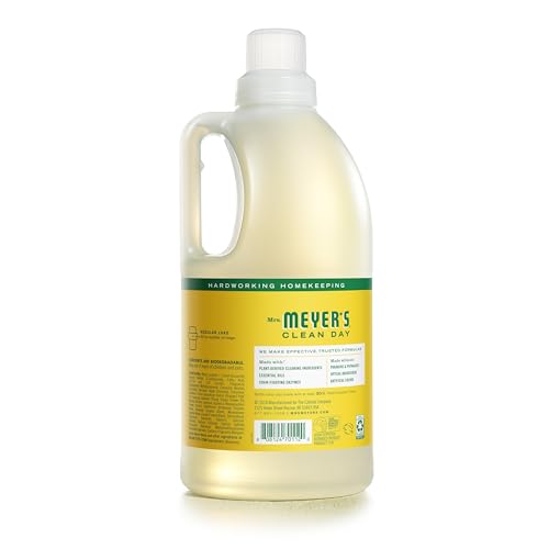 MRS MEYERS 64 Load Laundry Detergent, Honeysuckle, 64.0 Fluid Ounce