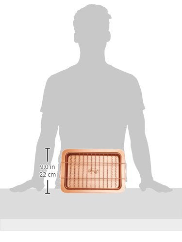 Bacon Bonanza by Gotham Steel Oven Healthier Bacon Drip Rack Tray with Pan – As Seen on TV