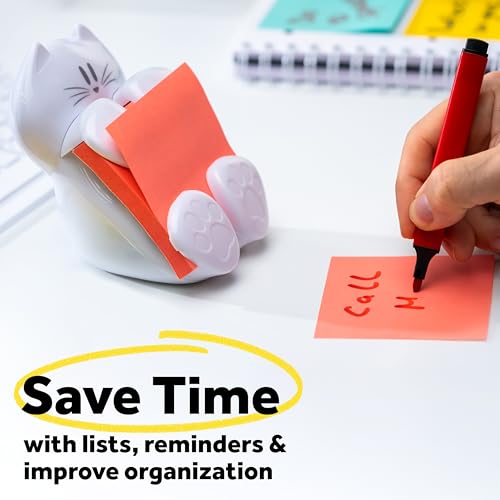Post-it Cat Figure Pop-up Note Dispenser, 3 inch x 3 inch, (CAT-330)