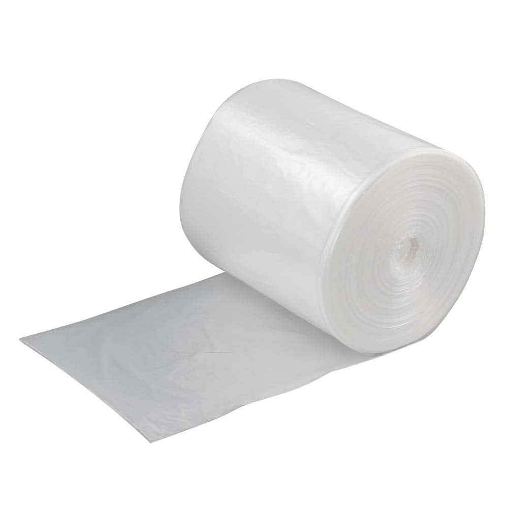 Lesbin 18 Gallon Clear Large Trash Bag, Kitchen Trash Compactor Bags, 90 Counts