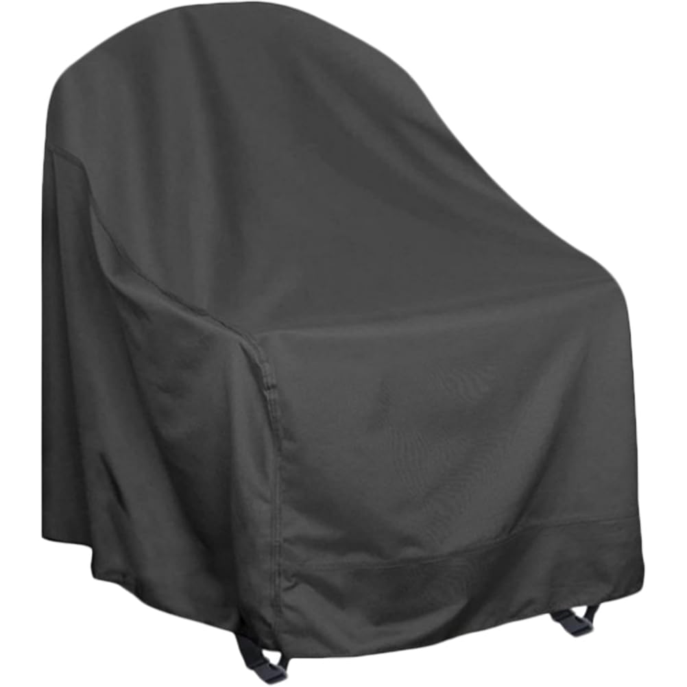 DECHOUS Outdoor Rocking Chair Cover Waterproof Heavy Duty Patio Chair Cover for Outdoor Patio Lawn Garden Furniture, 35.8x32.6x27.5 Inch