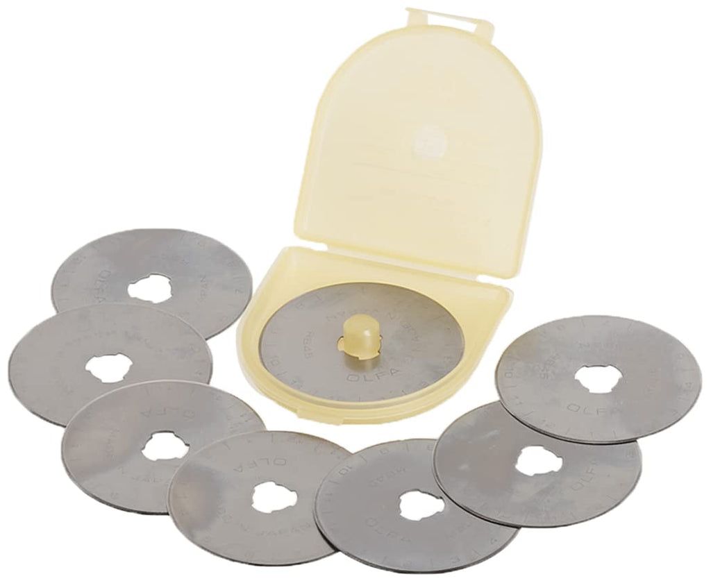 Olfa 9453 RB45-10 45mm Rotary Blade, 10-Pack