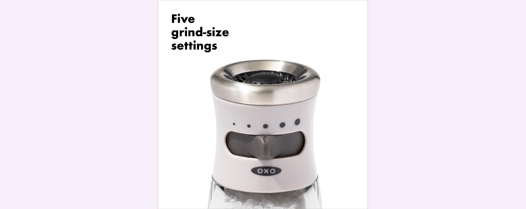 Oxo Good Grips Contoured Salt Grinder