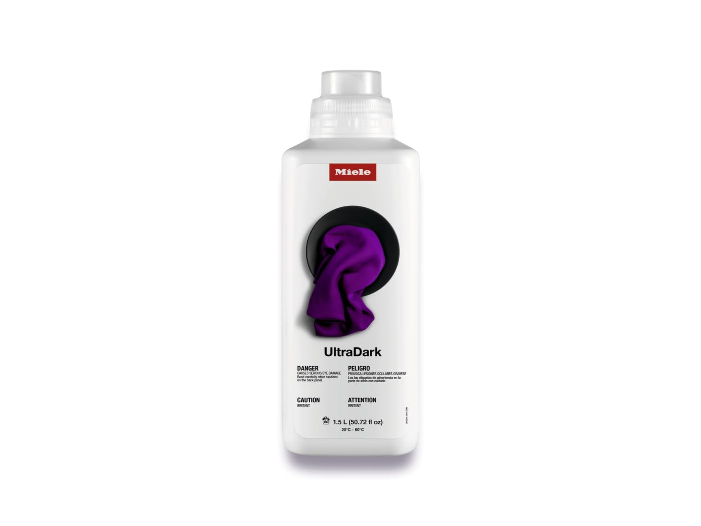 Miele Original UltraDark Liquid Laundry Detergent for Miele Washing Machines, Colour Protection for Dark and Black Fabrics, 1.5 L - 11986840