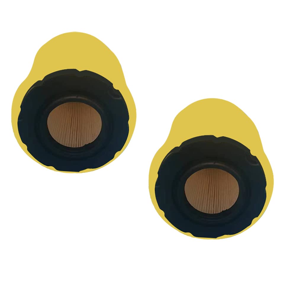Quaprodur 2 Pack 796031 Air Filter Compatible with Briggs 797704 594201 591334 796031 MIU13038 GY21435 MIU13963 Lawn Mower with Pre Filter