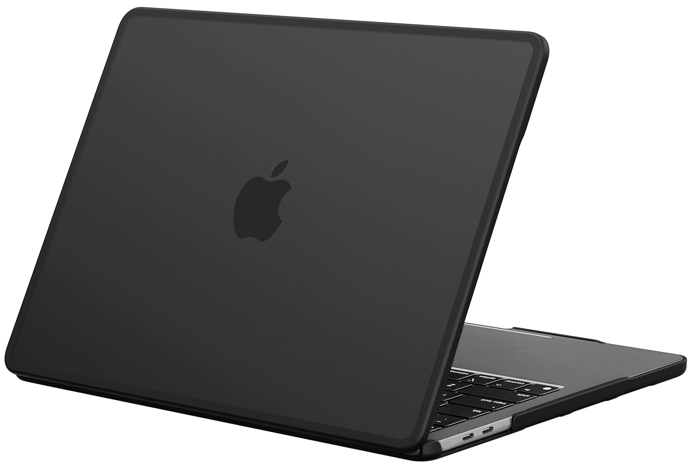 BlueSwan Compatible with MacBook Pro 13 inch Case 2024-2017 A2338 M2/M1 A2289 A2251 A2159 A1989 A1706 A1708, Anti-Cracking and Anti-Fingerprint Hard Shell Case, Frosted Black