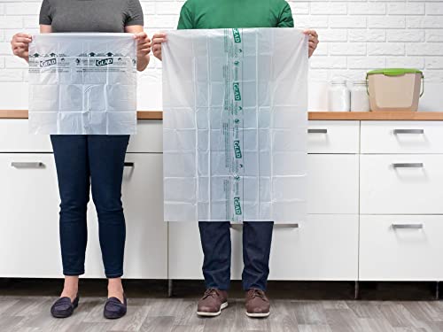 Glad 100% Compostable Bags - Small 10 Litres - Lemon scent 100 Compost Bags
