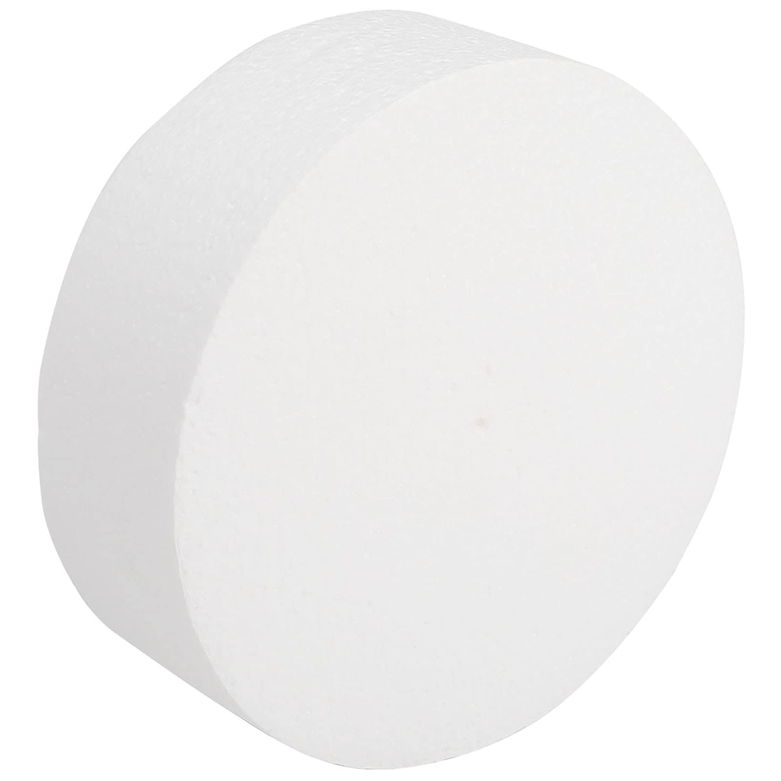 Hedume Set of 4 Round Cake Dummy, 4 Sizes Foam Dummies, 6-12 Inches for Decorating and Wedding Display
