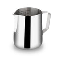 watchget Stainless Steel Milk Frothing Pitcher 20oz/600ml - Espresso Steaming Pitcher for Cappuccino, Latte Art, Coffee Machine Accessories Milk Jug Coffee Frother Cup, Silver
