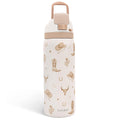 Cowgirl Insulated Stainless Steel Water Bottle with Straw for Sports and Travel, 32oz, Gifts for Women Girls Friends Teens Birthday Christmas