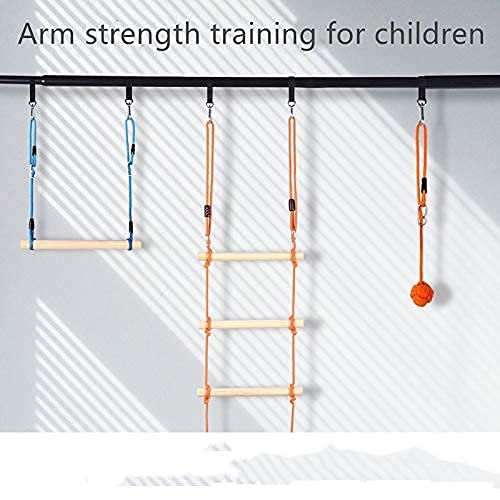 Short Straps Tree Swing Strap Hanging Kit,Hammock Straps 2 Pcs 9.84inches with Heavy Duty Safety Lock Carabiner Hooks for Swing Hammocks Yoga Seat Sandbags Gym Equipment Pulley System