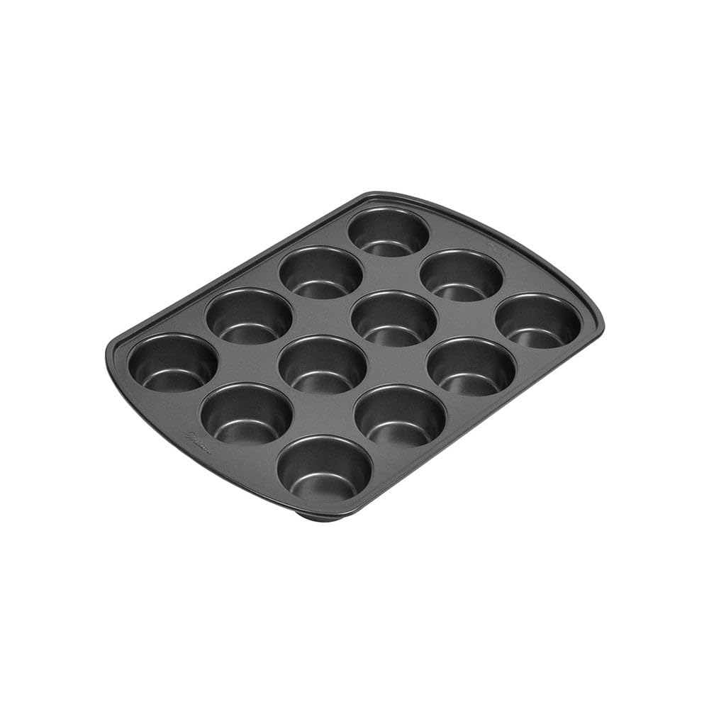 Wilton 2105-6789 Perfect Results Nonstick 12-Cup Muffin Pan
