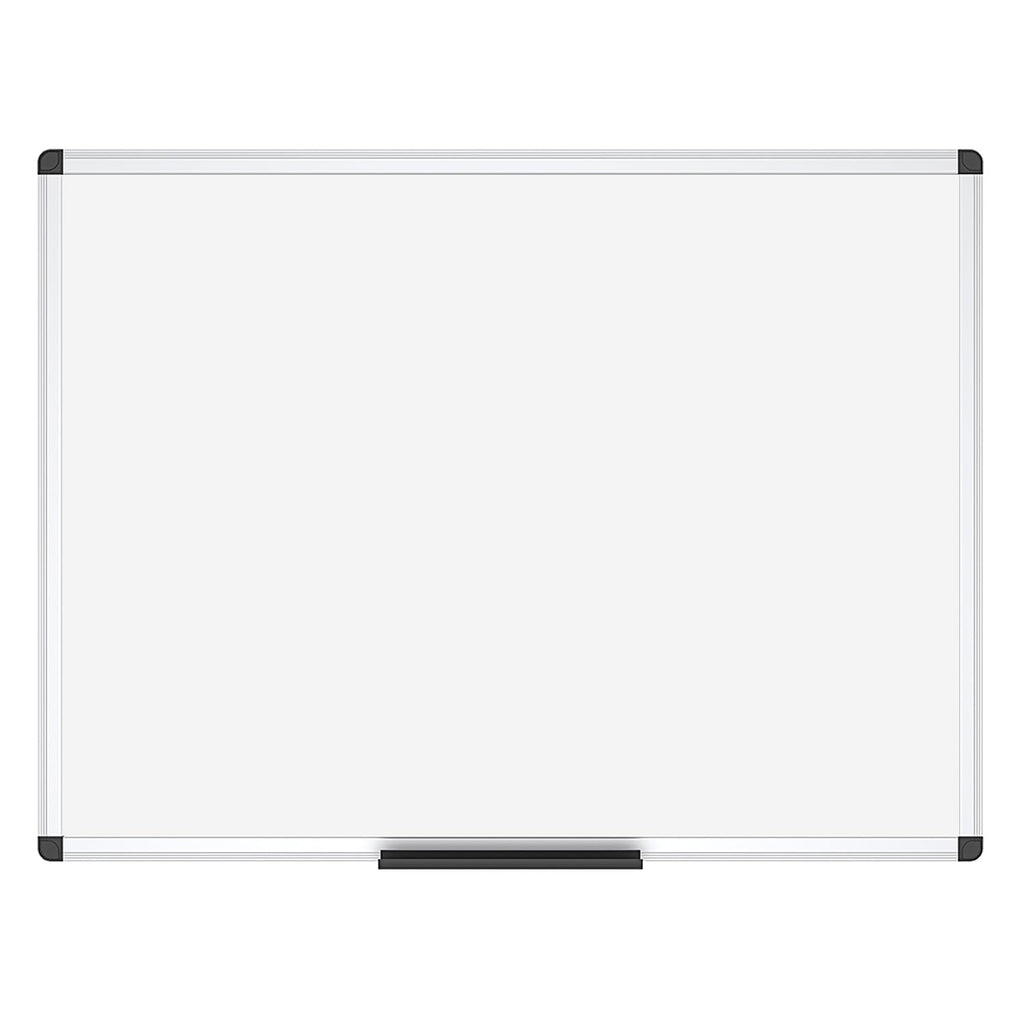 VIZ-PRO Dry Erase Board/Whiteboard, 36 X 24 Inches, Wall Mounted Board for School Office and Home