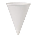 Unisource Solo Paper Cone Water Cups - Cone - 200 / Pack - White - Paper - Water, Cold Drink