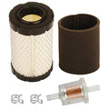 HIFROM Air Filter Pre Filter Fuel Filter kit Compatible with John Deere L105 L107 LA135 LA145 D160 D170 E100 E120 E130 Z335E Z335M Z345R Z355R MIU14395 GY21435 MIU13963 Lawn Mower
