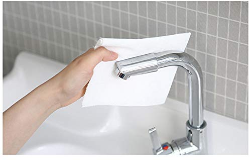 JEBBLAS J Cloth Reusable Cleaning Towels Dish Towels and Dish Cloths Reusable Towels,Handy Cleaning Wipes, Great Dish Towel, Disposable, Absorbent, Dry Quickly 80 Sheets/Pack, 3 Color