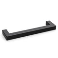 goldenwarm Black Cabinet Handle 5in 10Pack Stainless Steel Modern Drawer Pulls for Kitchen Cupboard| Poignée Armoire Cuisine Noire 5po 10Pièces Acier Inoxydable Moderne Pour Cuisine Salle de Bain