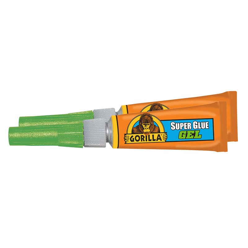 Gorilla Super Glue Gel XL, 25 Gram, Clear, (Pack of 1)